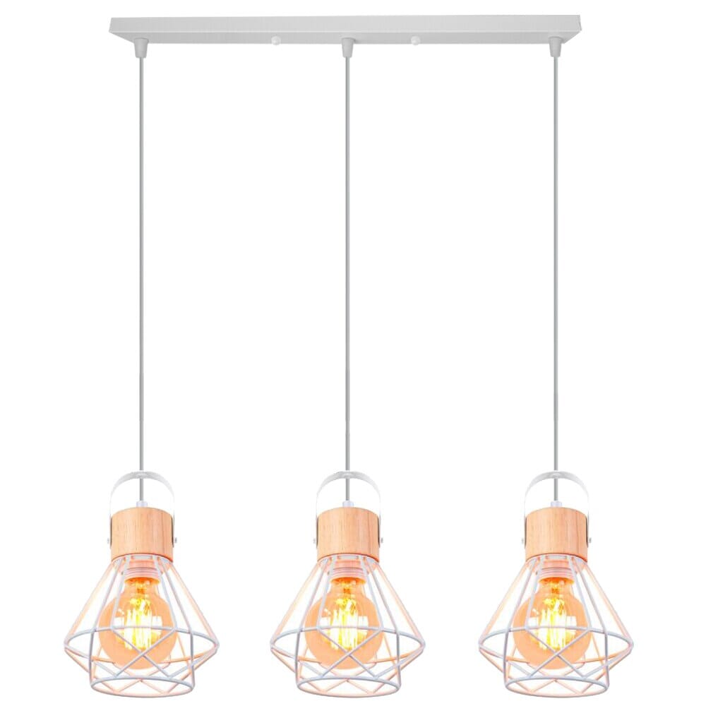 Nordic Solid Wood Pendant Lights For Natural Warmth