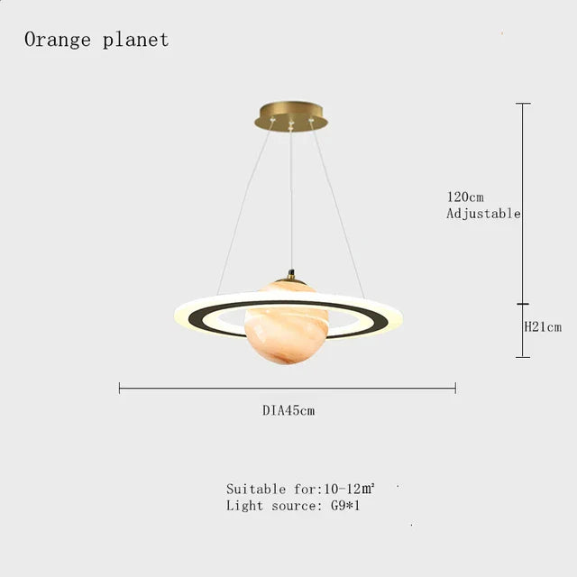 Candeeiro de Pendurar CosmoLite Orbit com LED Regulável para Qualquer Ambiente