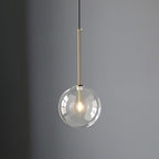 Arden Nordic Glass Orb Pendant Lights by Linvale Studio