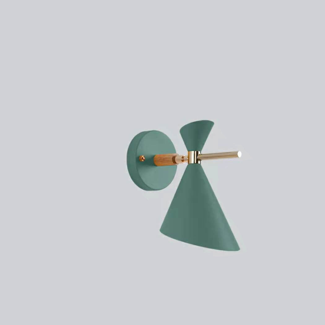 Arktis Nordic Wall Lamp With Horn Shade For Living Rooms