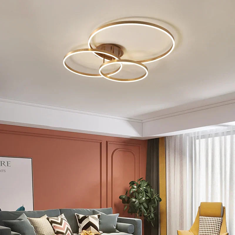 Aurelia LED Ceiling Lamp With Dimmable Finish For Areas