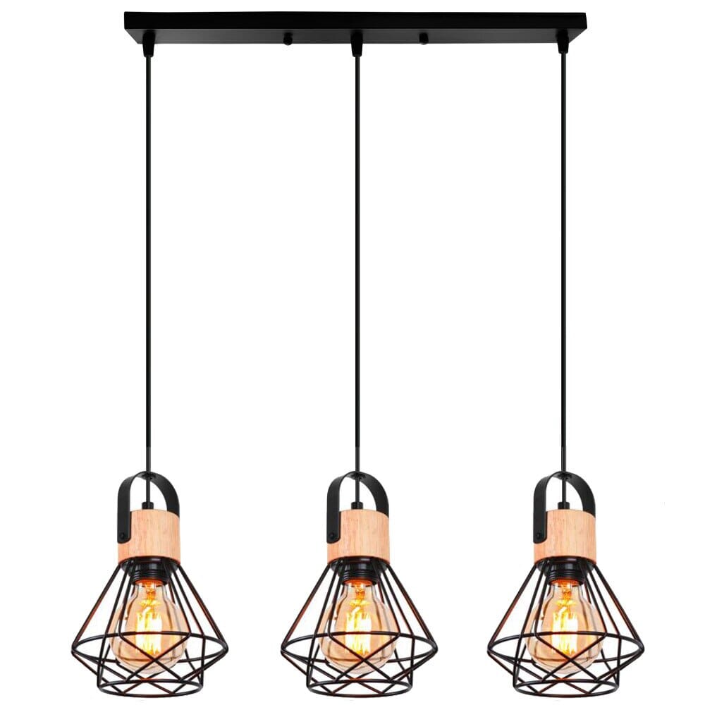 Nordic Solid Wood Pendant Lights For Natural Warmth