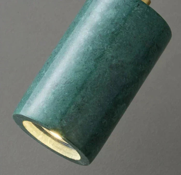 Kirrea Minimalistyczna lampa wisząca LED z marmuru do użytku domowego