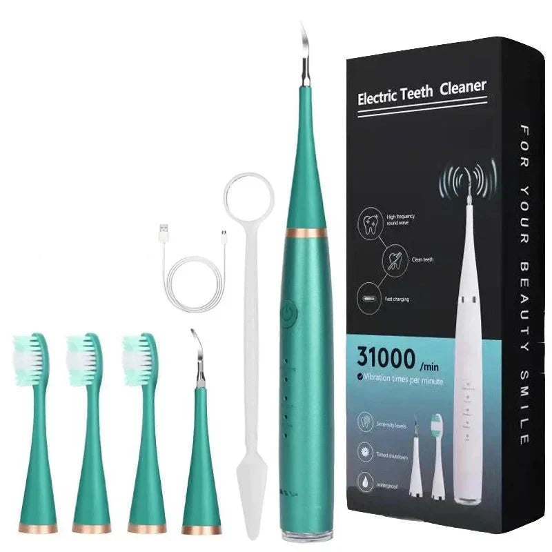 PearlWave Limpa-Dentes Sónico Portátil e Removedor de Manchas