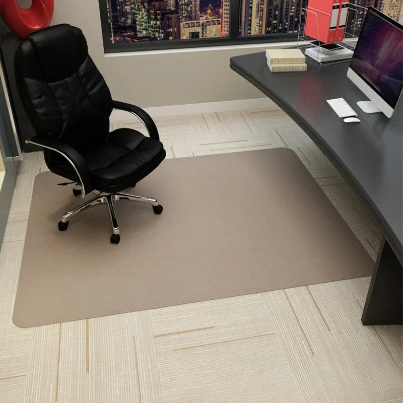 Tapis de protection de sol antidérapant 90x120cm pour chaise de bureau, pour jeux et bureau à domicile