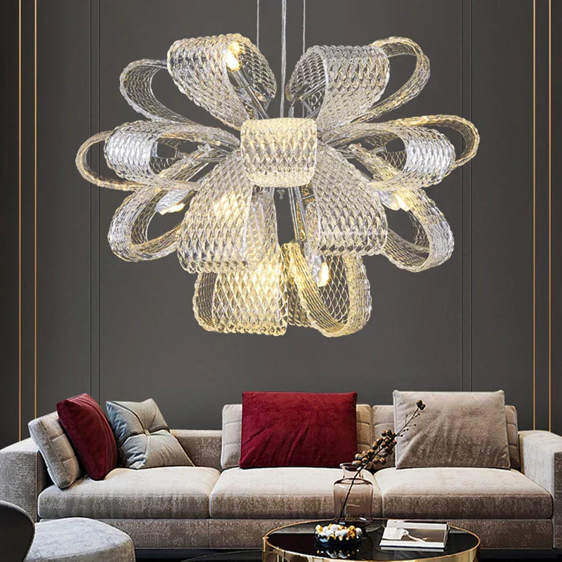 Liora Bloom Ceiling Chandelier Adjustable Pendant Light
