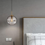 Aeris Glass Pendant Light Minimalist Ceiling Lamp Modern Living