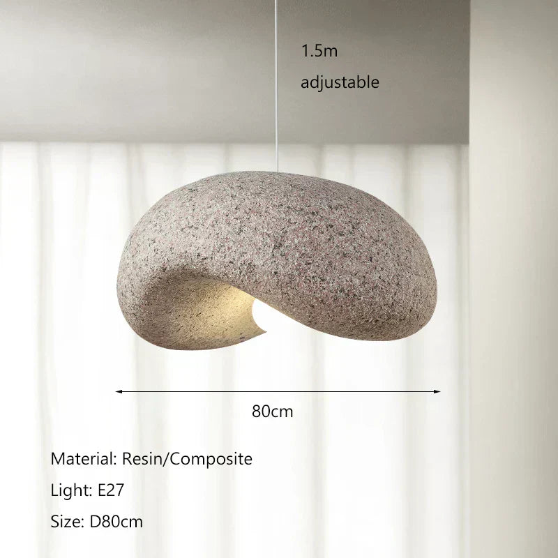 Mori Wabi Sabi Függeszték Fémmunkás Felülettel