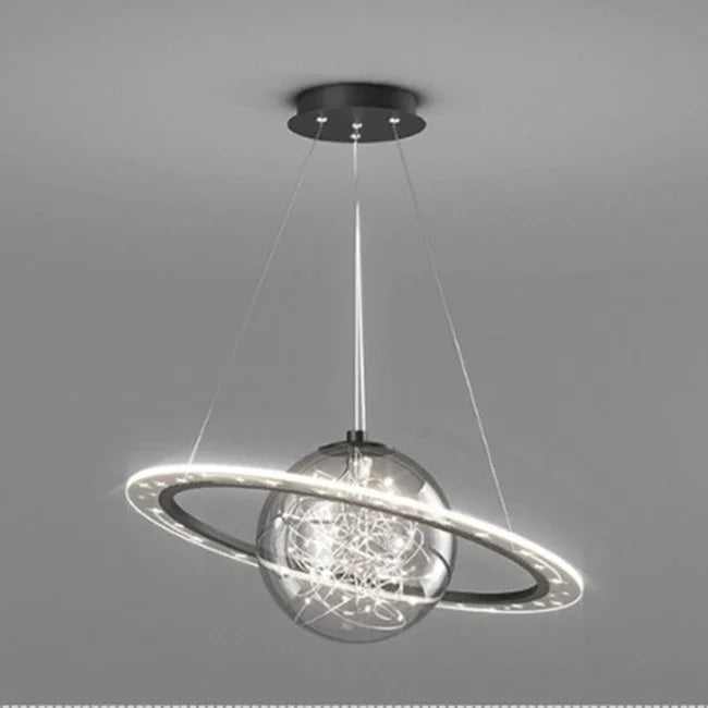 Lumenix Orbit LED Chandeliers for Kids Planets and Stars