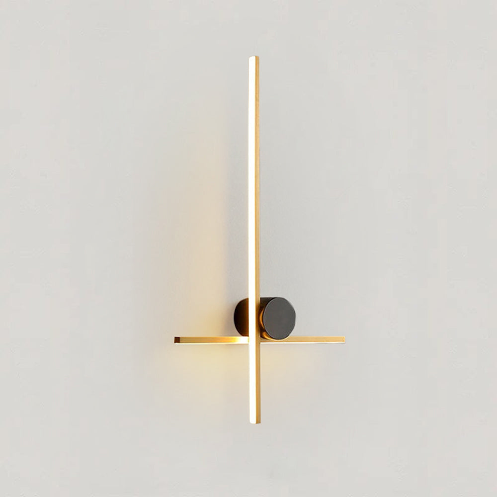 Asterlo Copper Wall Lamp Postmodern Geometric Shade