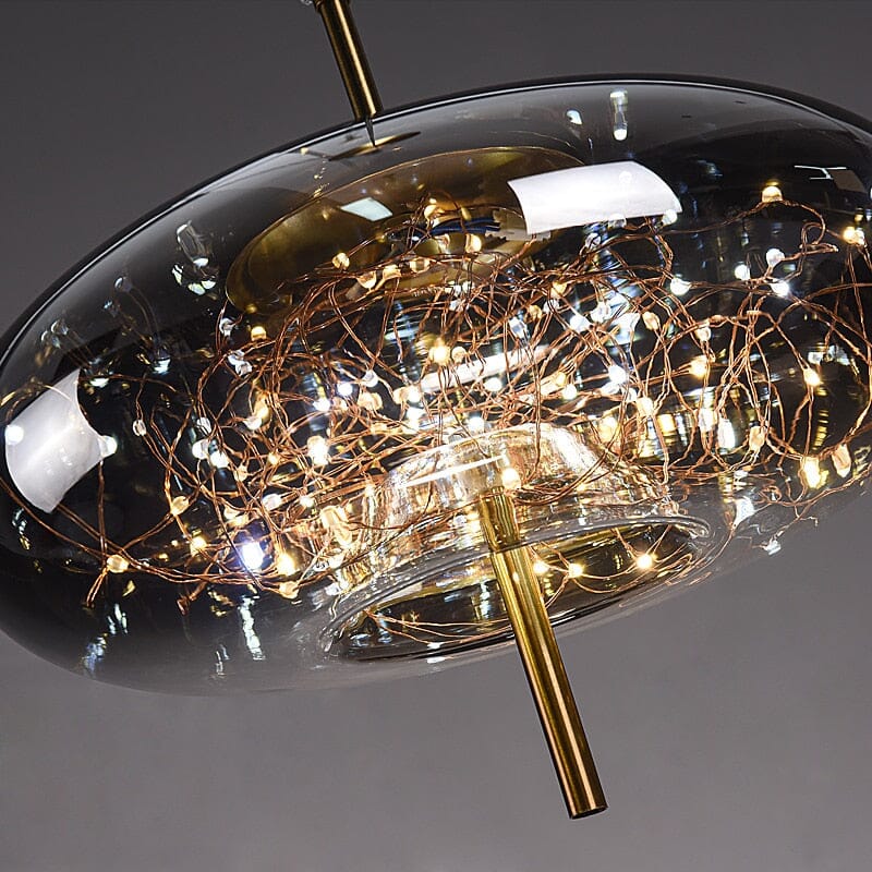 Vesara Glass Pendant Lights Handcrafted in Europe Collection