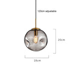 Aeris Glass Pendant Light Minimalist Ceiling Lamp Modern Living