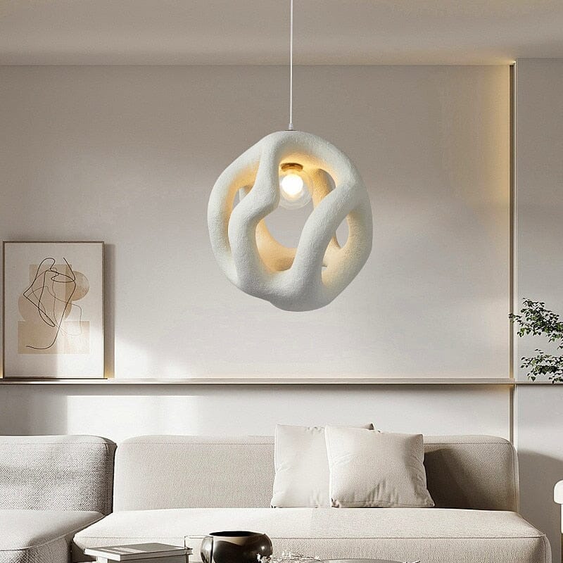 HikariLume Chandelier Moonlit Japanese Style LED Light