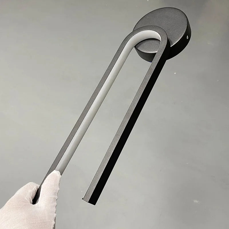 Aurelia Noir Gull LED Vegglampe for Moderne Rom og Hjem