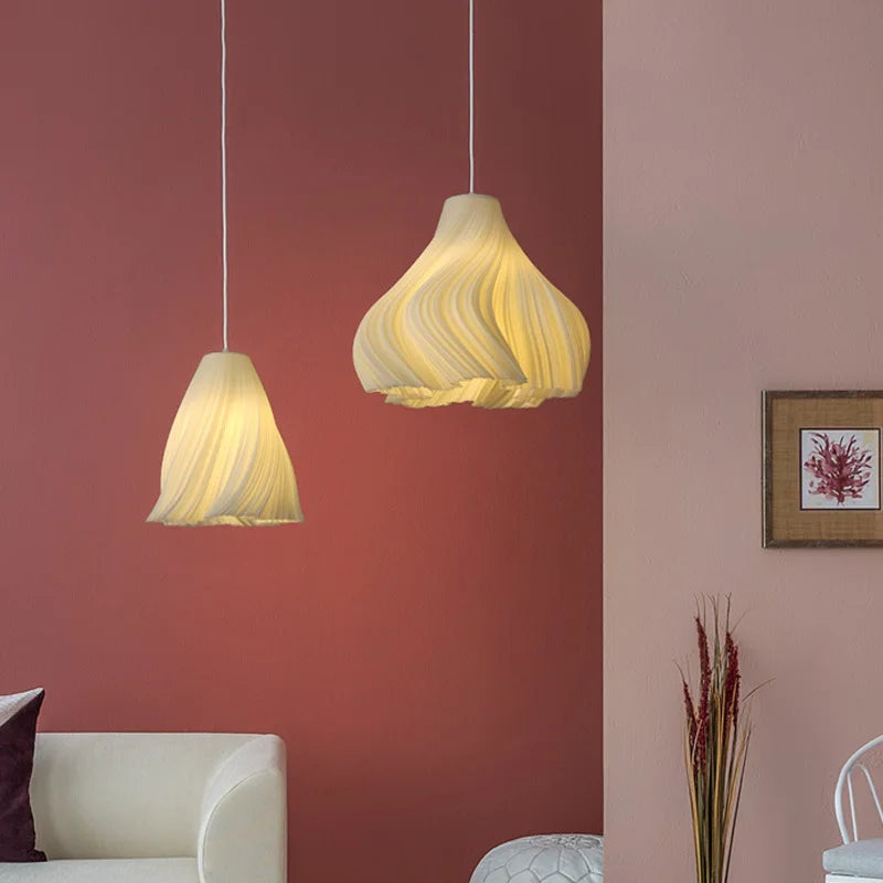 Asteria Fabric LED Chandelier With Adjustable Dimming