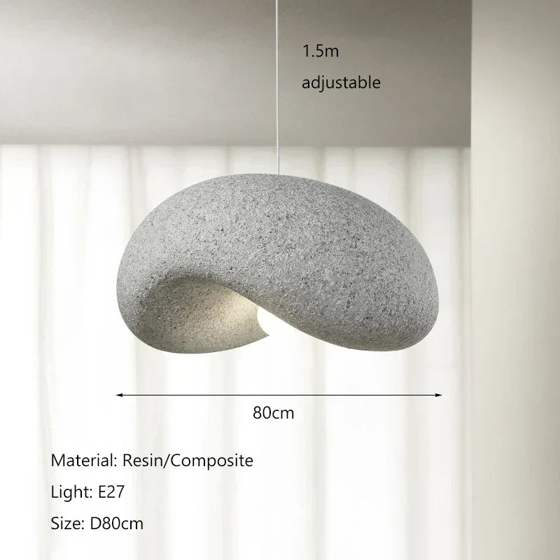 Mori Wabi Sabi Függeszték Fémmunkás Felülettel