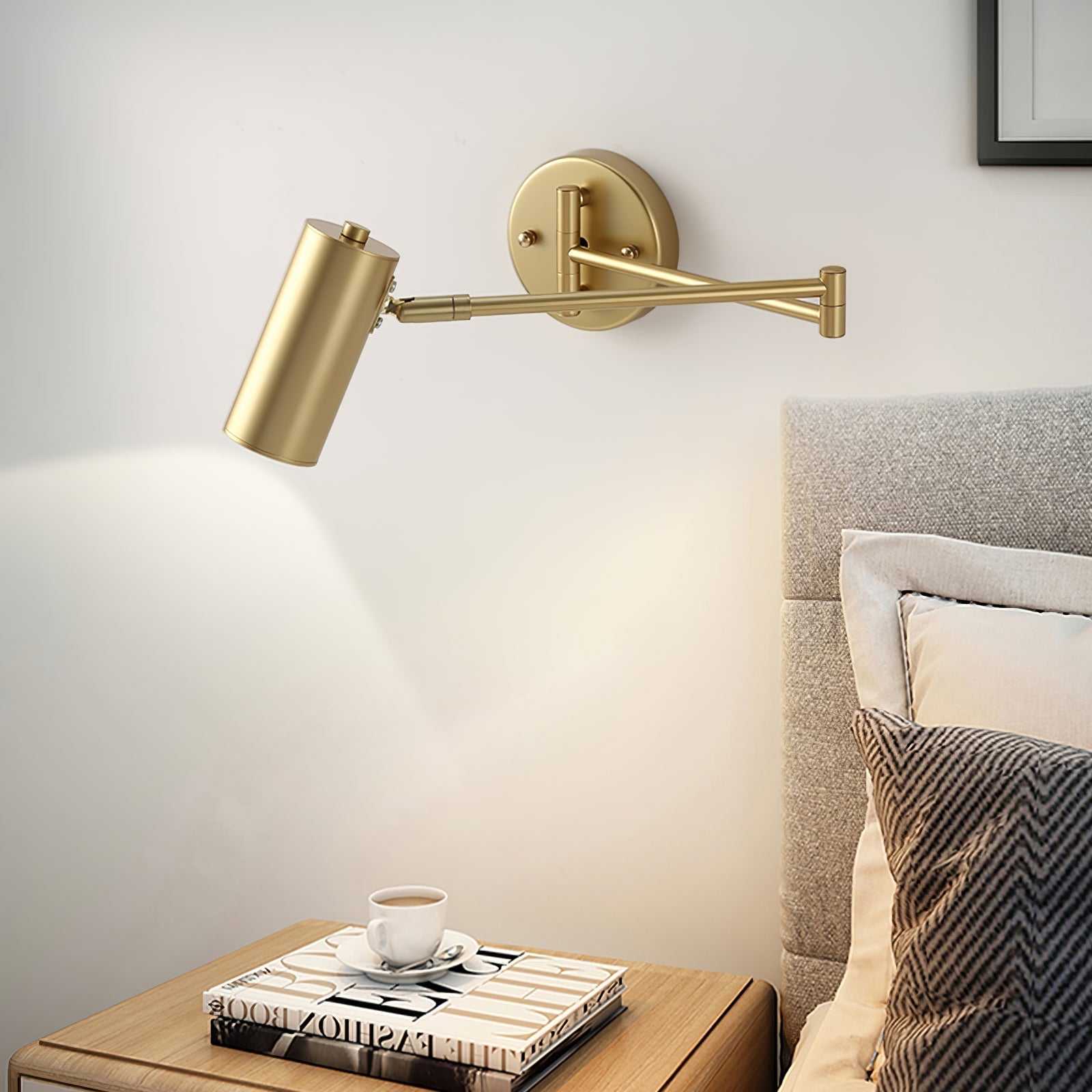 Vireo | Adjustable Modern Metal Wall Lamp For Bedside