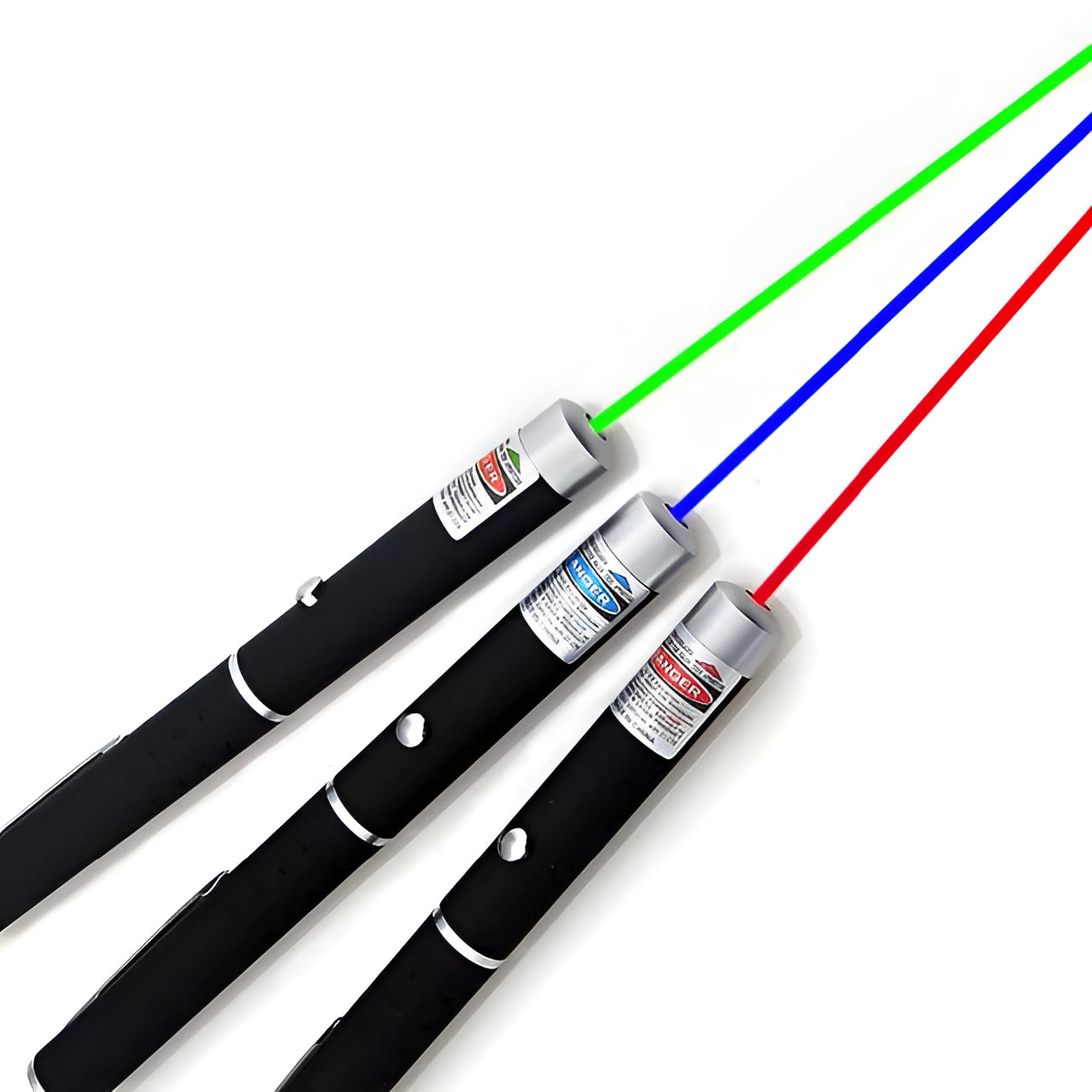 High Power Laser Pointer | Adjustable Focus Multi-Color Handheld Light | Svulp