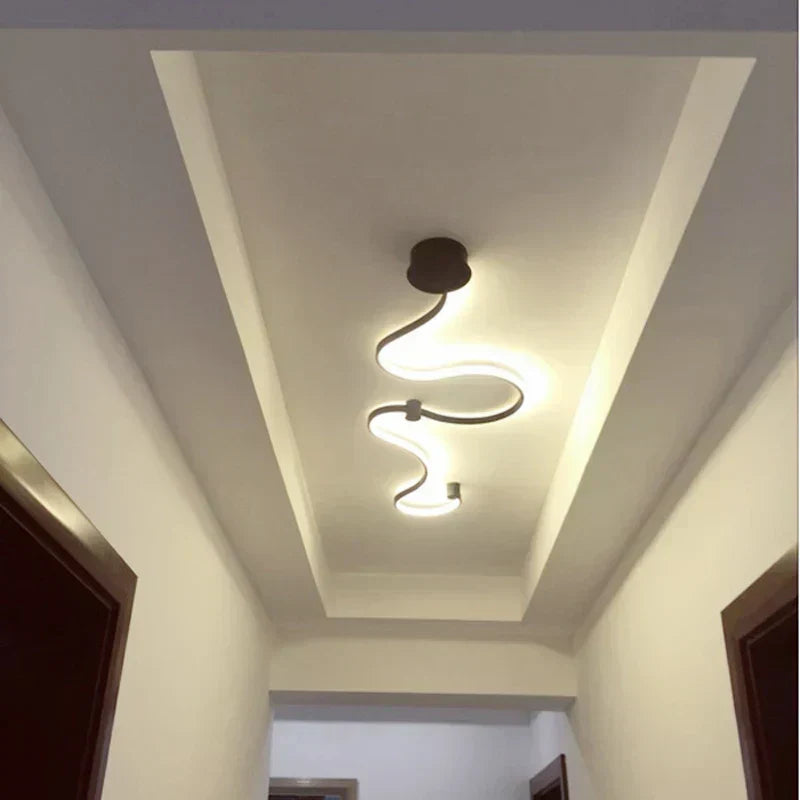 Lampu Dinding Brooklyn Lane Dengan LED Boleh Laras Besi Hitam