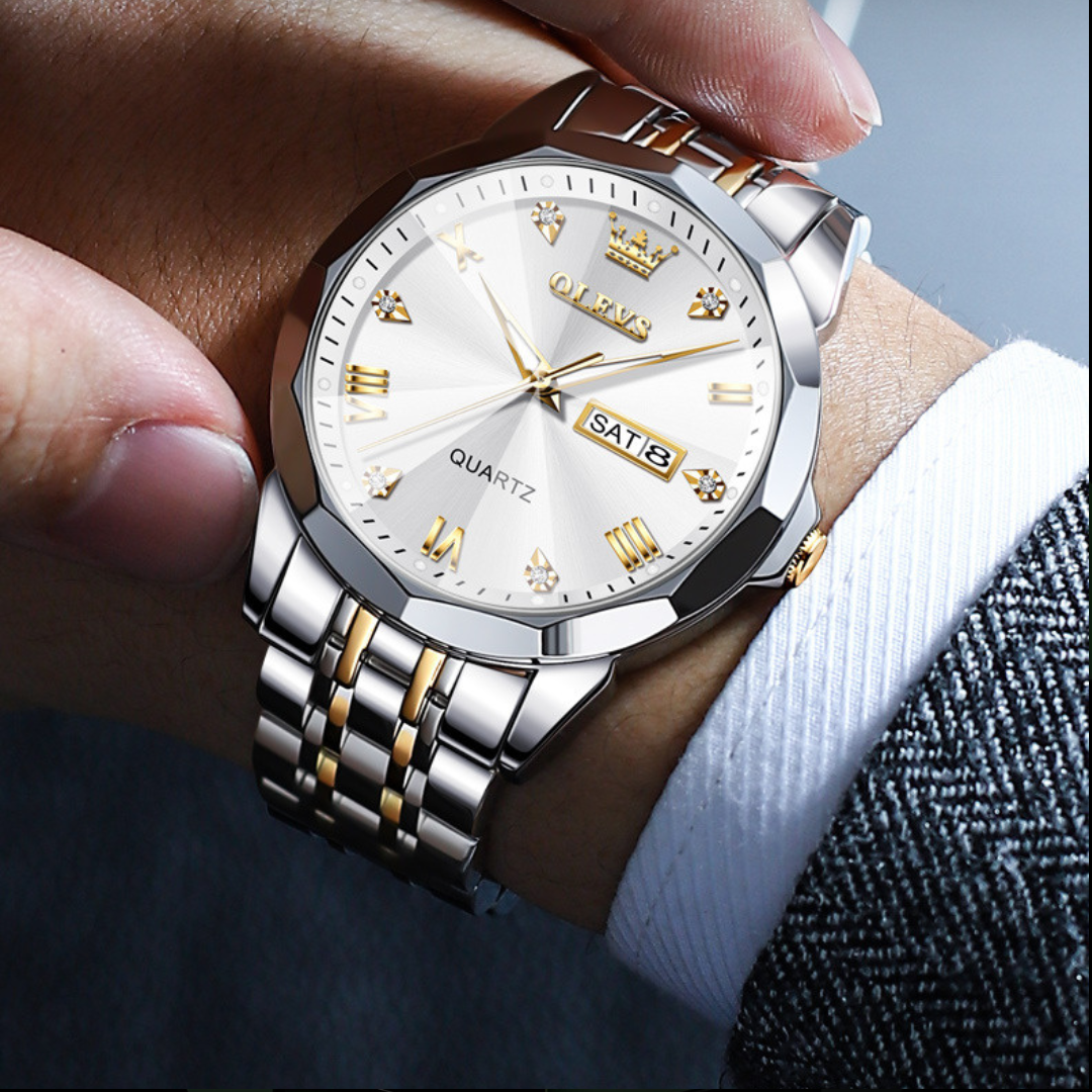 NovaLuxe Summit férfi karóra luxus mindennapi használatra