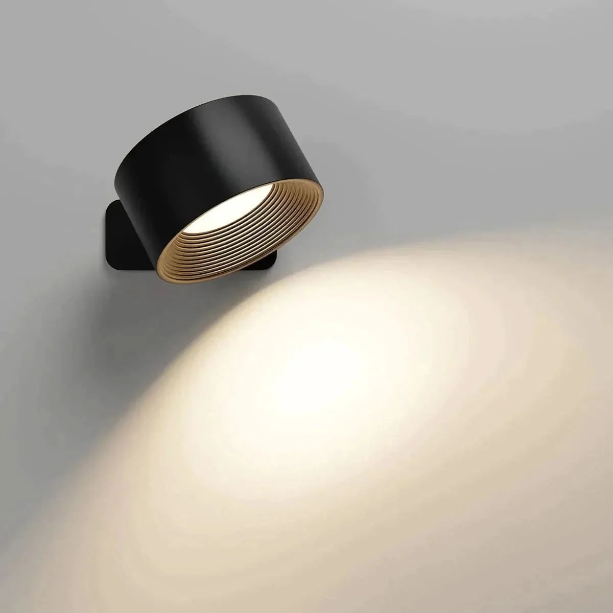 360 Degree Wireless Wall Lamp With USB Rechargeable And Three Brightness Levels