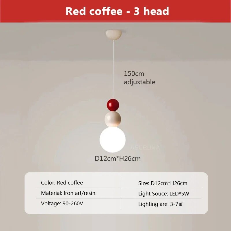 Lampu Gantung LumoSphere Bentuk Bola untuk Cahaya Suasana