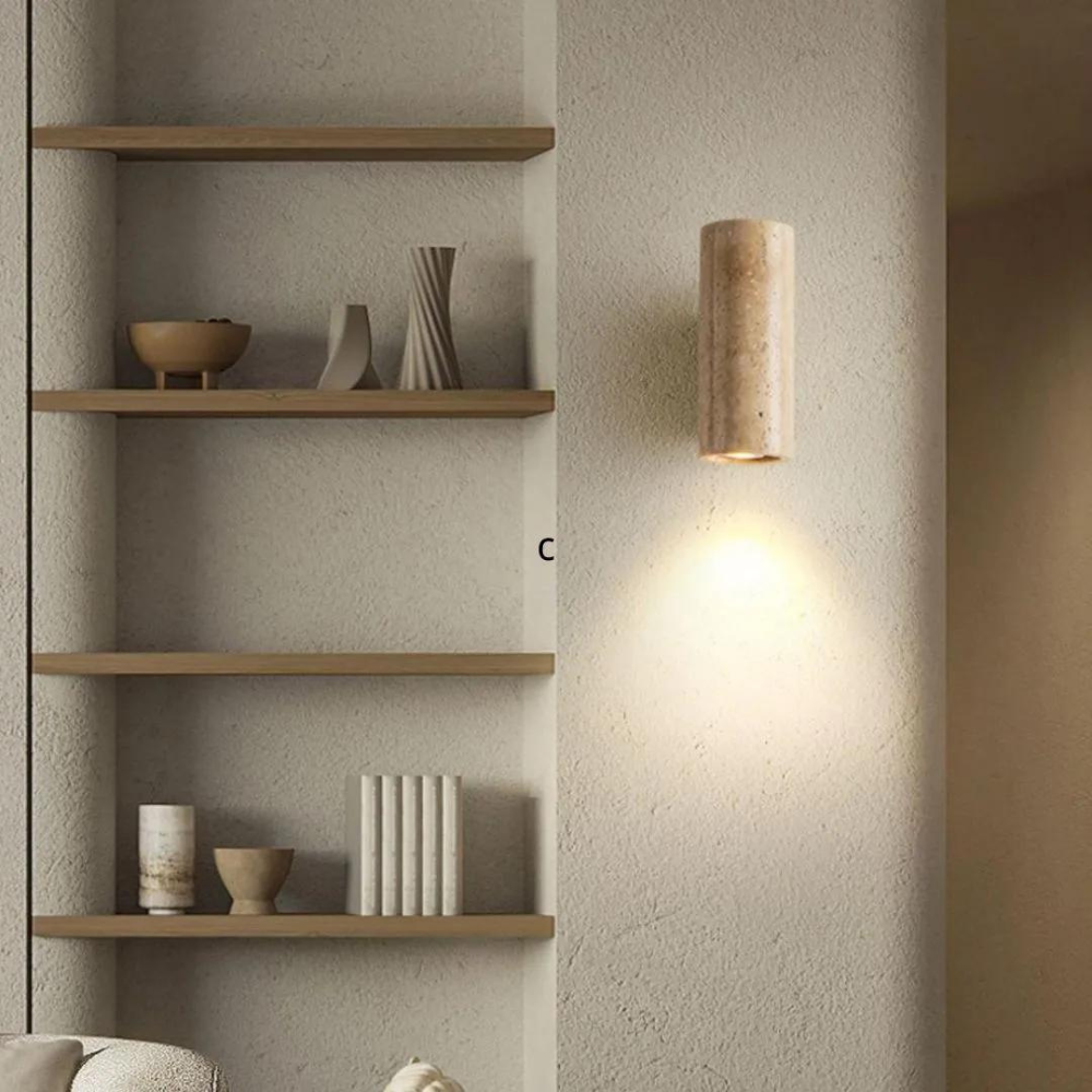 Calmora Wall Light | Wabi-Sabi Minimalist Glow for Harmony