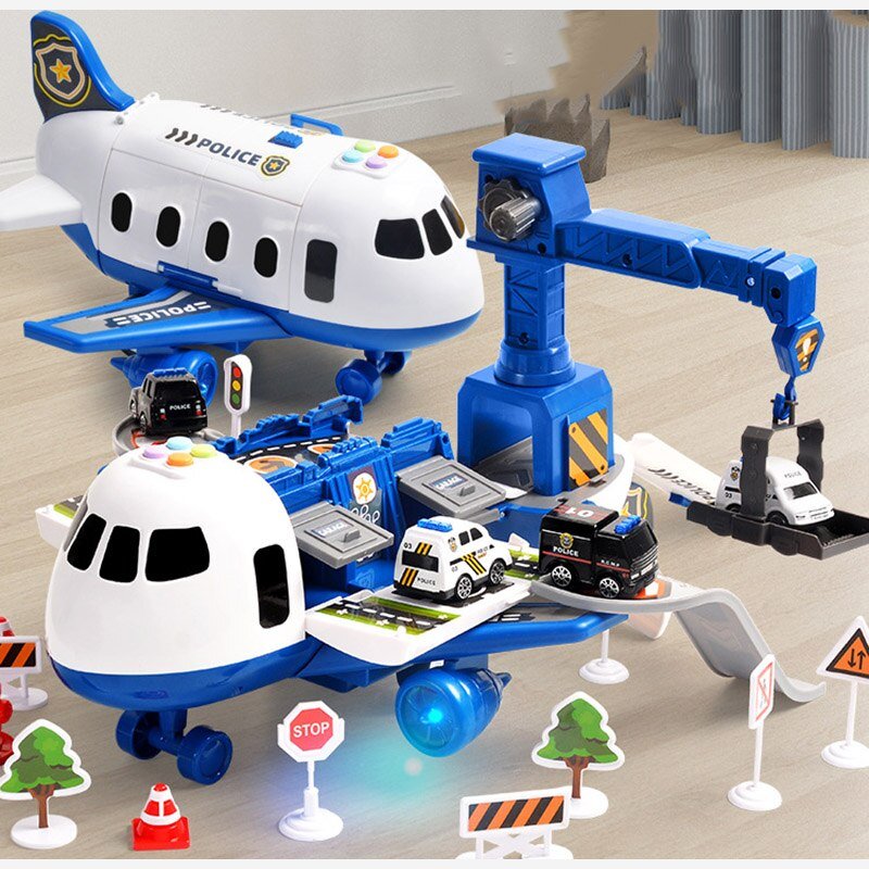 Voyager Plane And Vehicle Set Non-Toxic ABS ASTM EN71 Compliant
