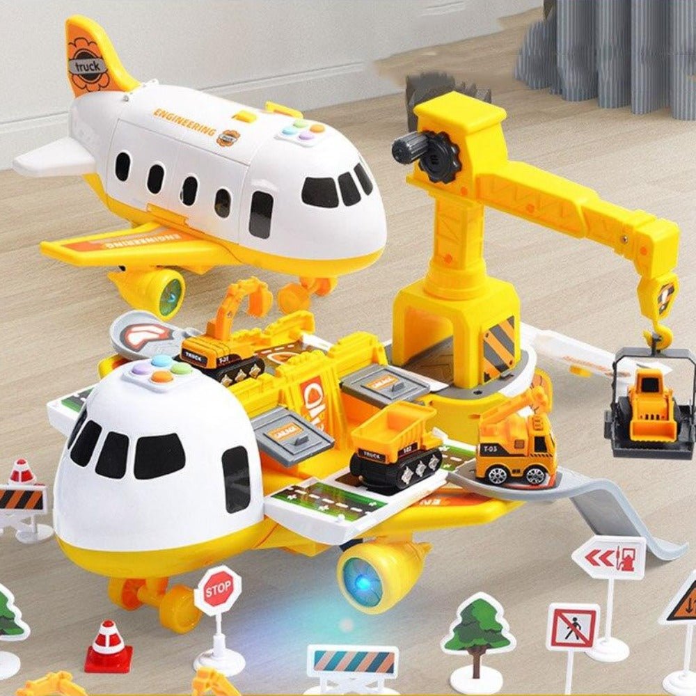 Voyager Plane And Vehicle Set Non-Toxic ABS ASTM EN71 Compliant