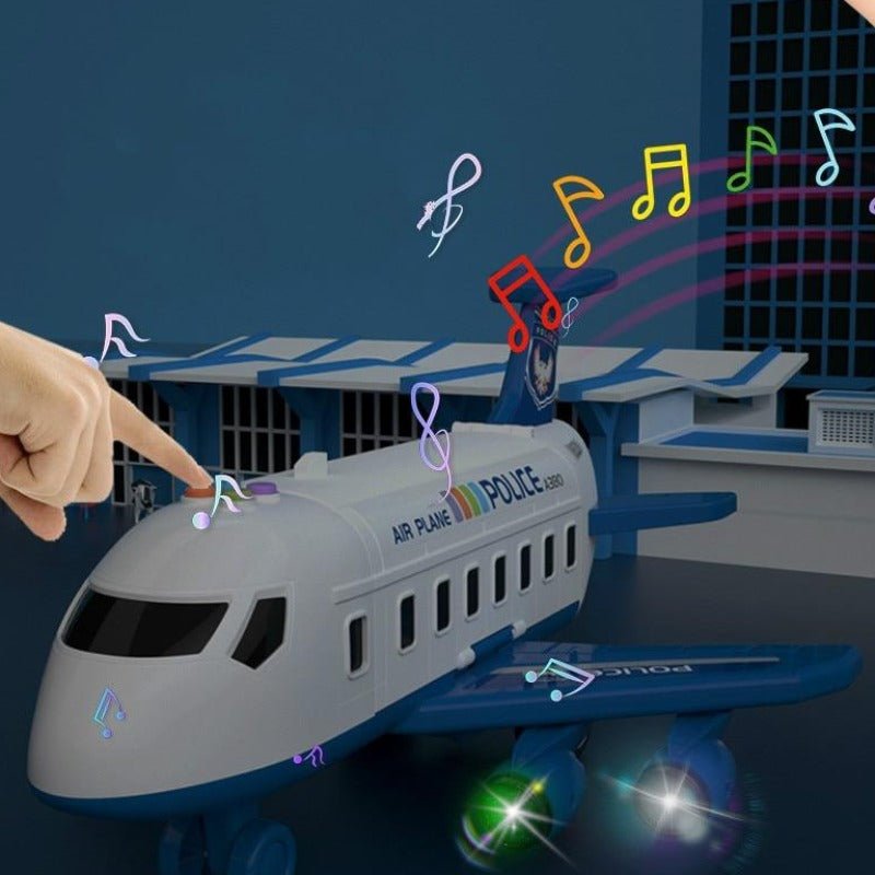 Voyager Plane And Vehicle Set Non-Toxic ABS ASTM EN71 Compliant