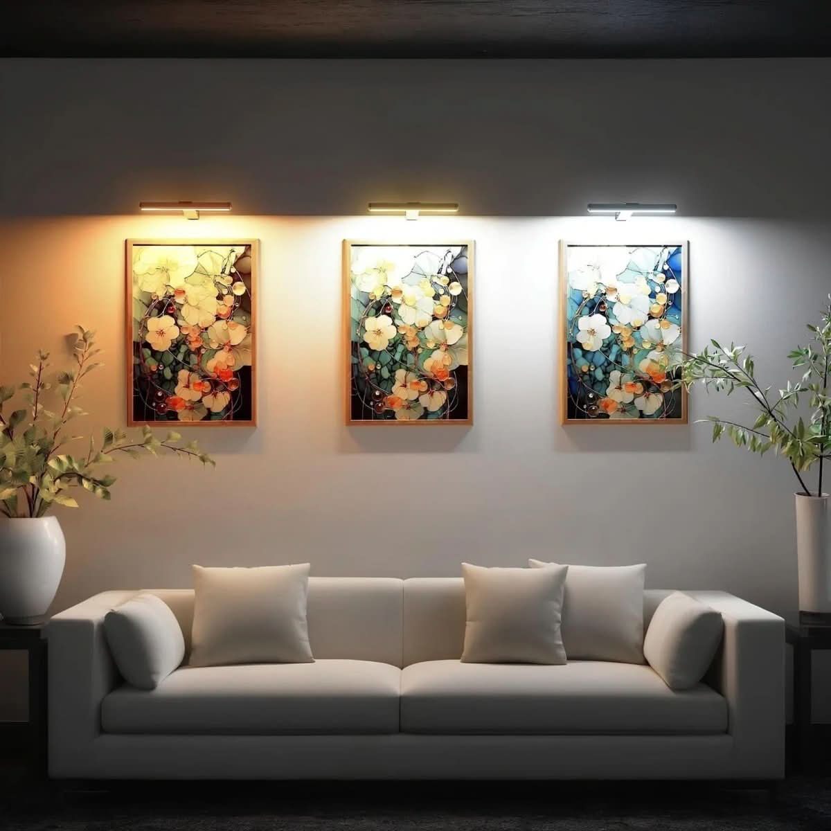 LumaNova LED Wall Lamp Wireless Lighting For Art And Decor