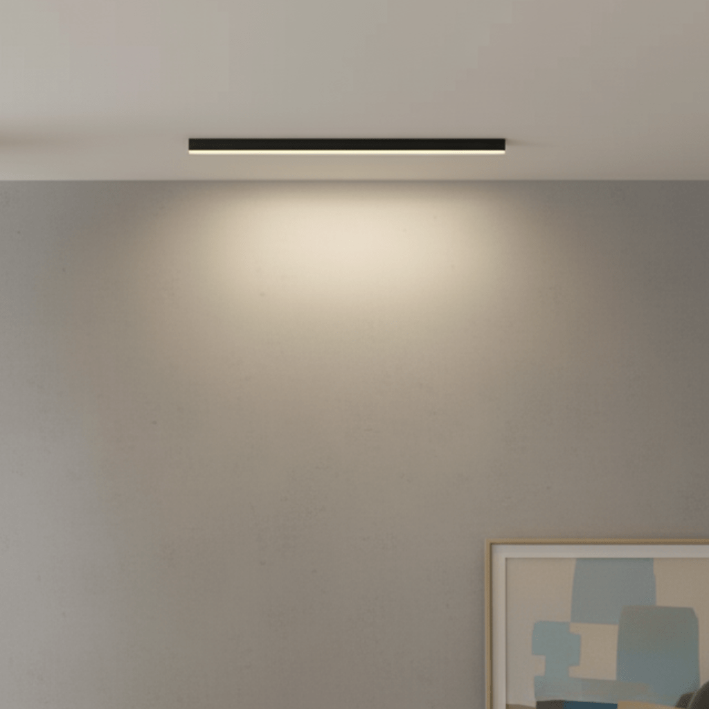 NovaGlow LED Ceiling Lamp With Minimalist Scandinavian Design And Bright Output