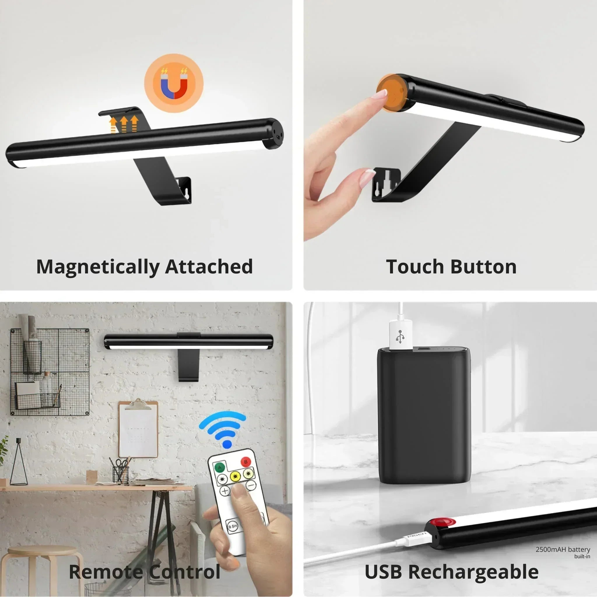 LumaFrame Luz de Parede Sem Fios para Iluminação de Galeria