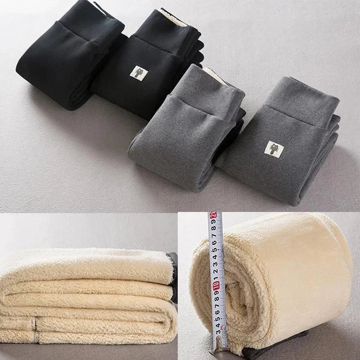 Leggings LumaCozy Ultra Suaves Forradas a Caxemira com Cintura Alta