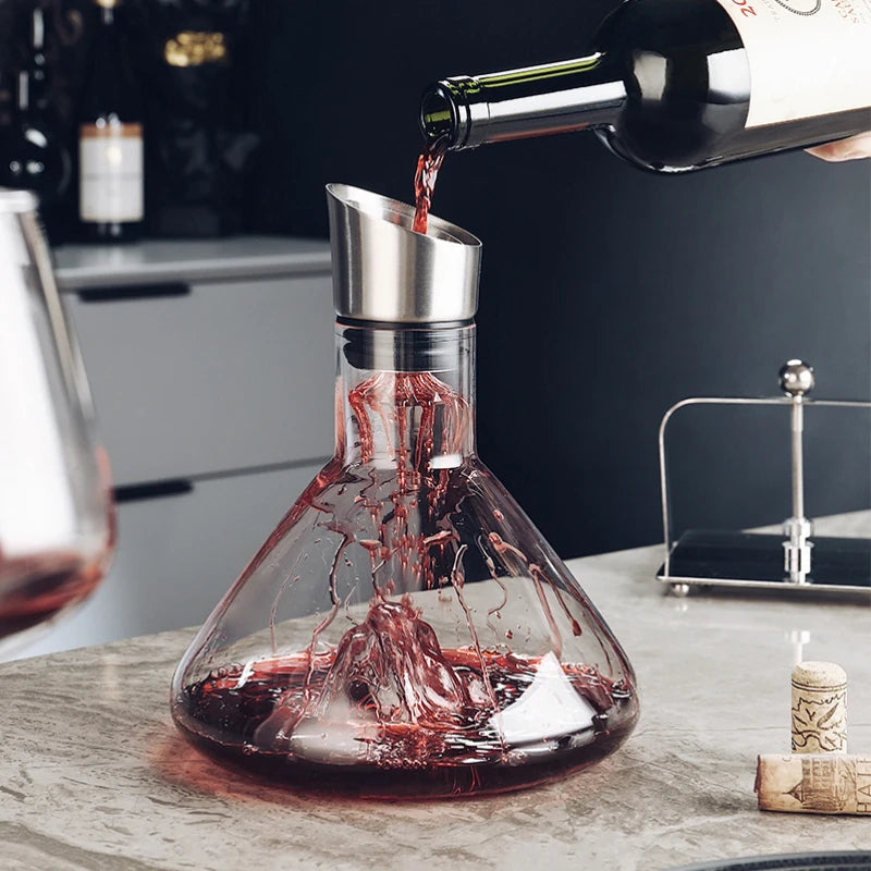 1500ml Wine Decanter With Aerator For Enhanced Aroma