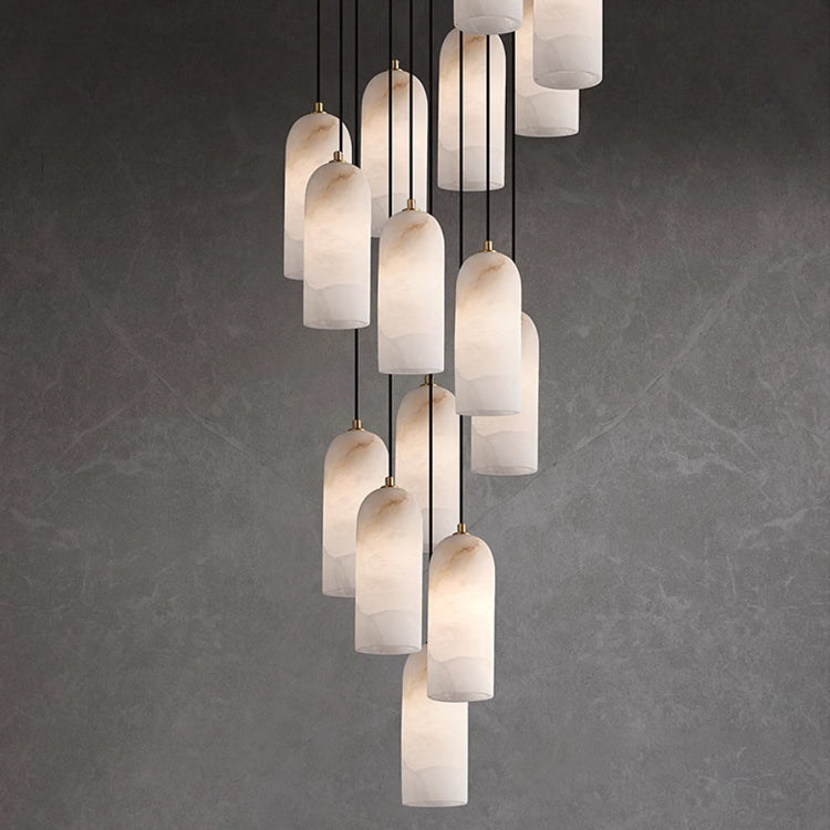 Luna márvány függeszték réz díszítéssel Időtlen ragyogás