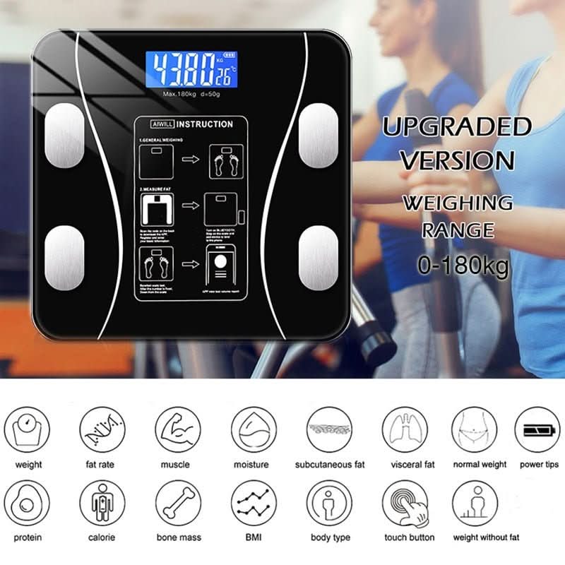VitalGauge Smart Body Analysis Scale For Health Monitoring And Progress Tracking