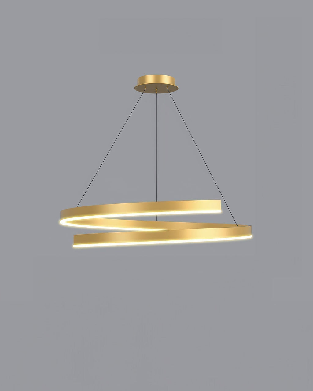 Tavero Mahogany-Style Chandelier With Adjustable Angles And Aluminum Woodgrain