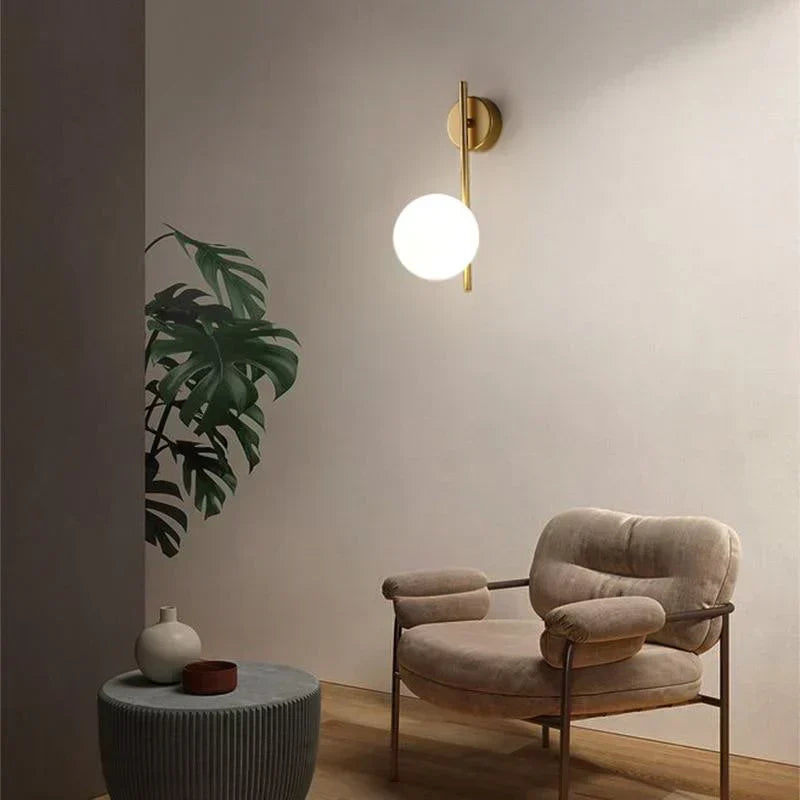 Lyra Wall Lamp Nordic Style With Warm Glow for Home