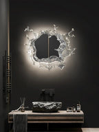 DriftGlow Water Splash LED Mirror Wall Light Waterproof