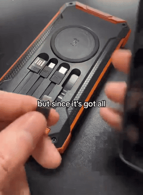 Power Bank PulseCharge para Carregamento Durante Todo o Dia em Festivais