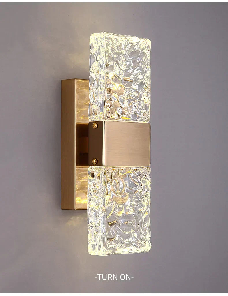 Aurelia Crest Wall Lamp Ambient Handcrafted Lighting