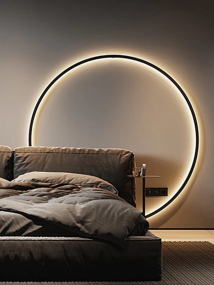 AuroraX Orbit Round LED Wall Light Modern Fixture Pro