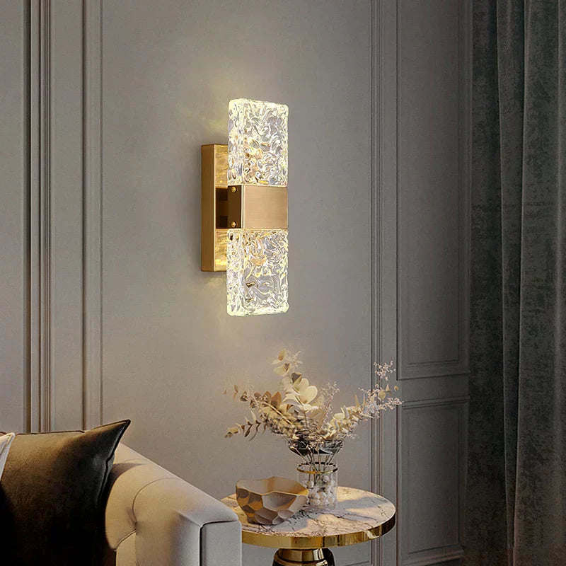 Aurelia Crest Wall Lamp Ambient Handcrafted Lighting