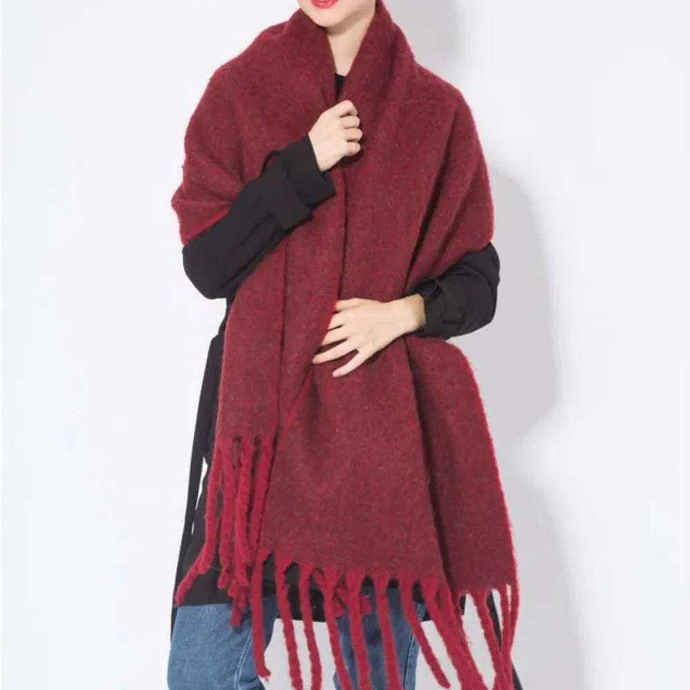 Vibrant Winter Cashmere Scarf For Cozy Warmth And Style