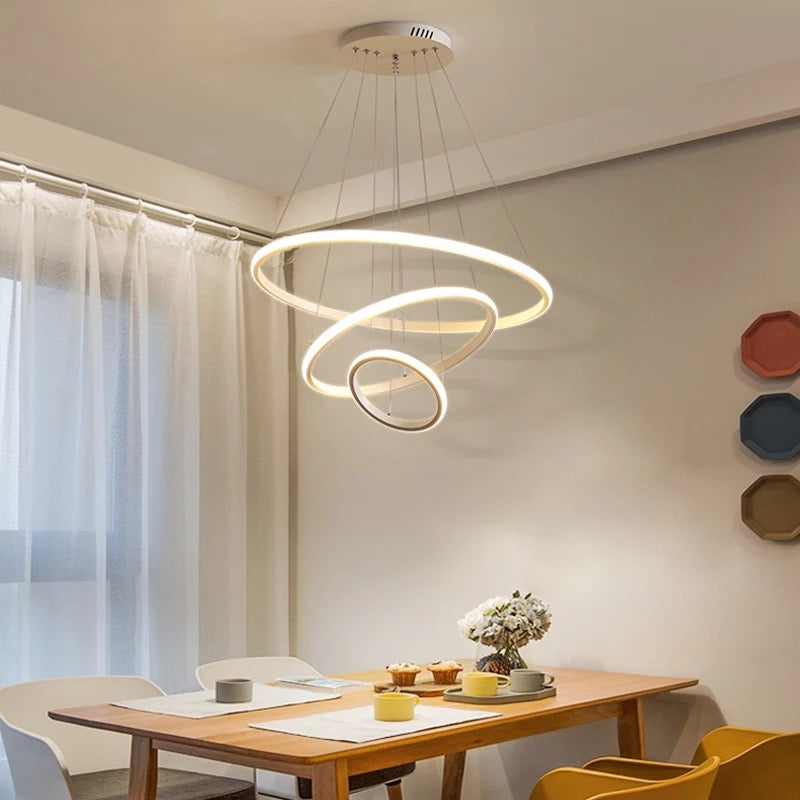 LumaCircle Ring Chandelier Modern Circular Ceiling Light