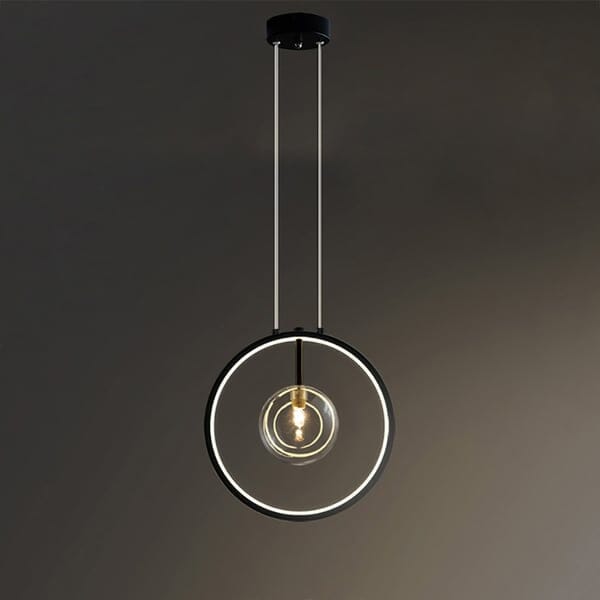 Luminette Glass Globe Pendant Light for Modern Kitchens
