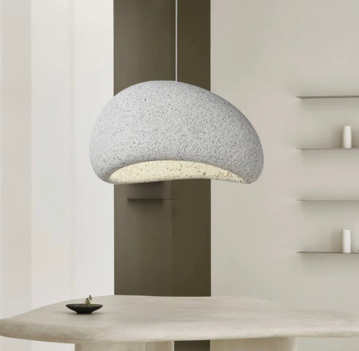 Lâmpada Lumara Speckled Wabi Glow para Interiores Aconchegantes e Ambiente Quente