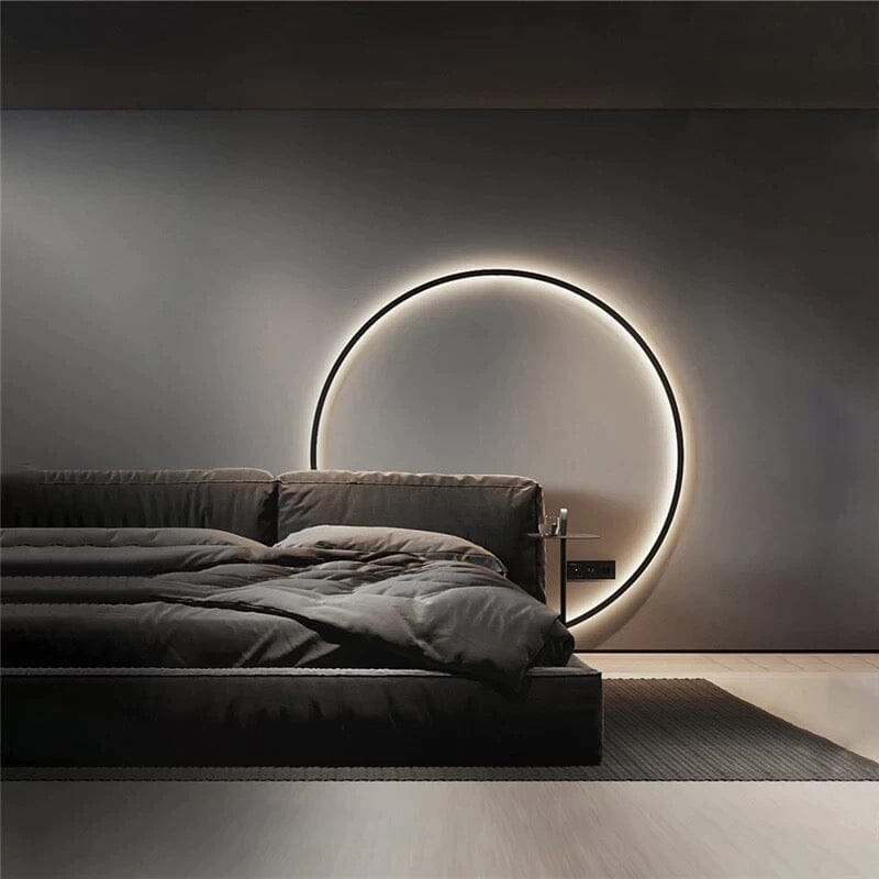 AuroraX Orbit Round LED Wall Light Modern Fixture Pro
