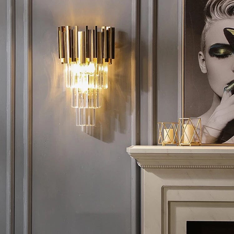 Regal Crest LED Wall Lamp for Elegant Homes and Restaurants